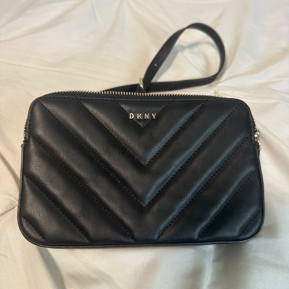 DKNY Veronica Double Zip Crossbody